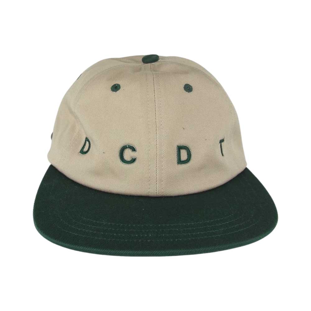 DESCENDANT ディセンダント 帽子 6PANEL CAP ロゴ キャップ ベージュ系