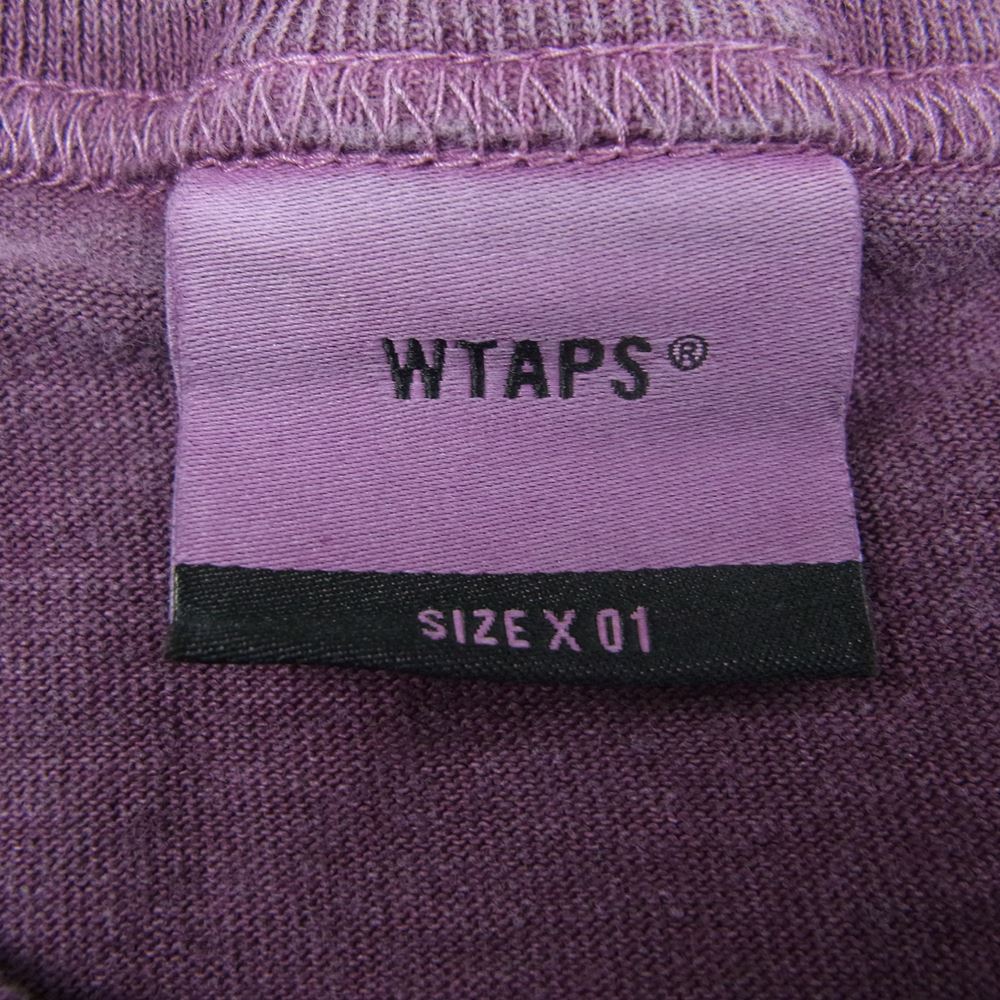 WTAPS BLANK SS 05 PURPLE L - Tシャツ/カットソー(半袖/袖なし)