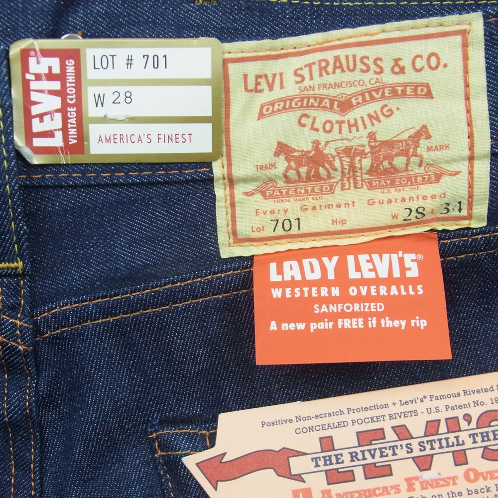 Levi's リーバイス パンツ 50701-0008 701 1950年モデル レディース