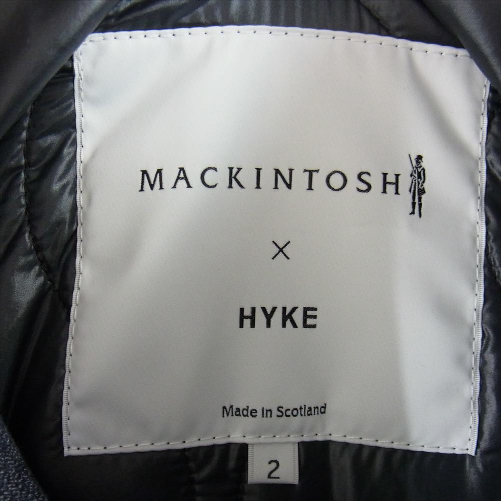 Mackintosh マッキントッシュ ステンカラーコート × HYKE ハイク MXH