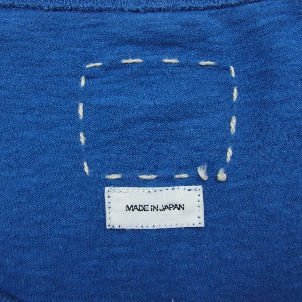 VISVIM ビズビム Ｔシャツ 21SS 0121105010024 JUMBO TEE ジャンボ オーバーサイズ Tシャツ ブルー系 4