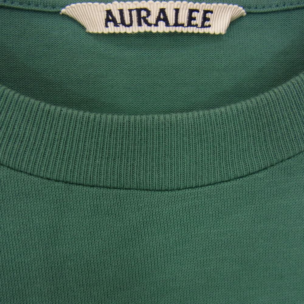 AURALEE オーラリー Tシャツ・カットソー 3(S位) 緑