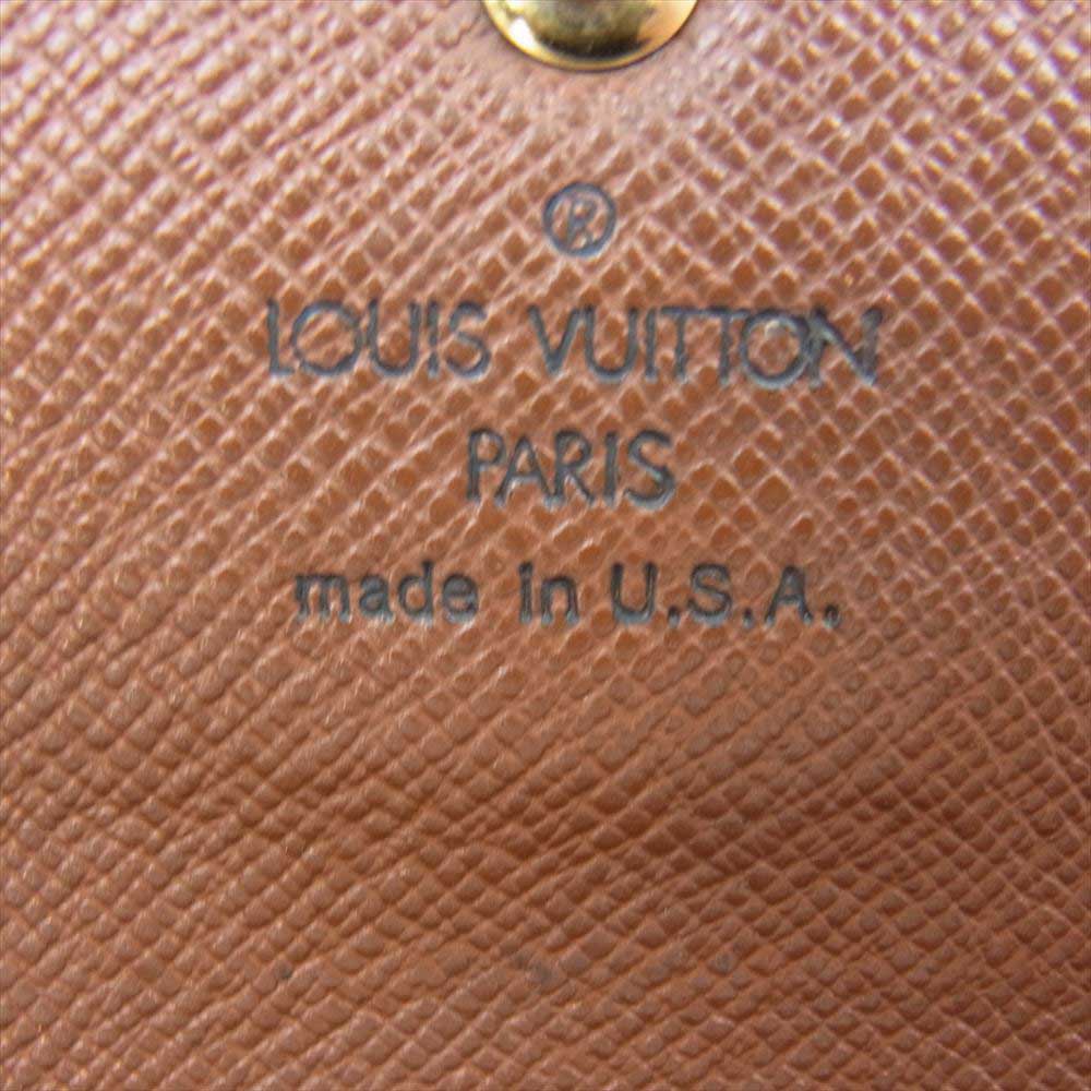 LOUIS VUITTON ルイ・ヴィトン 財布 M61725 USA製 モノグラム