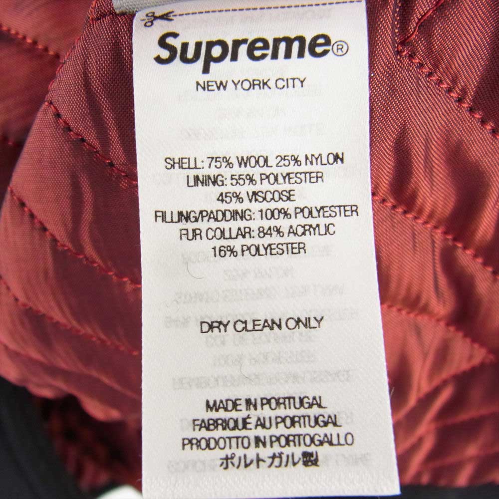 ネット直販 supreme Fur Collar Car Coat シュプリーム コート