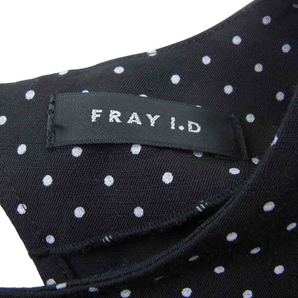 フレイアイディー FRAY I.D ワンピース 22SS FWFO222053 ドット リネン