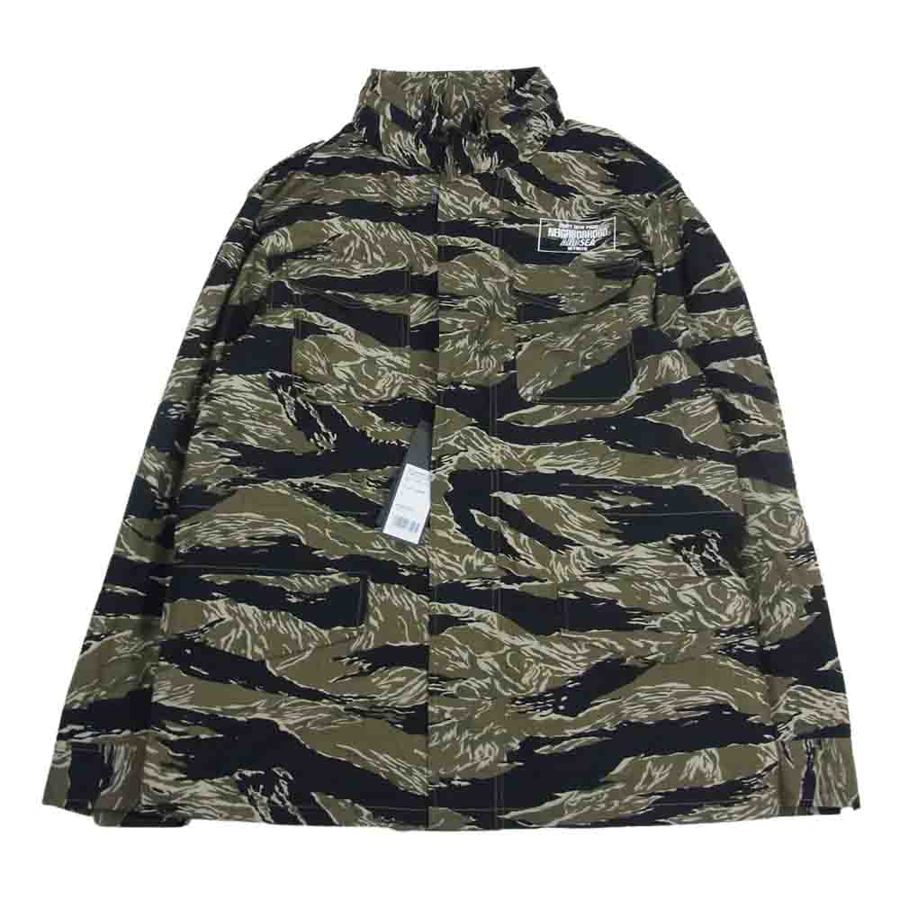 NH X WIND AND SEA CAMOUFLAGE M-65 JACKETネイバーフッド