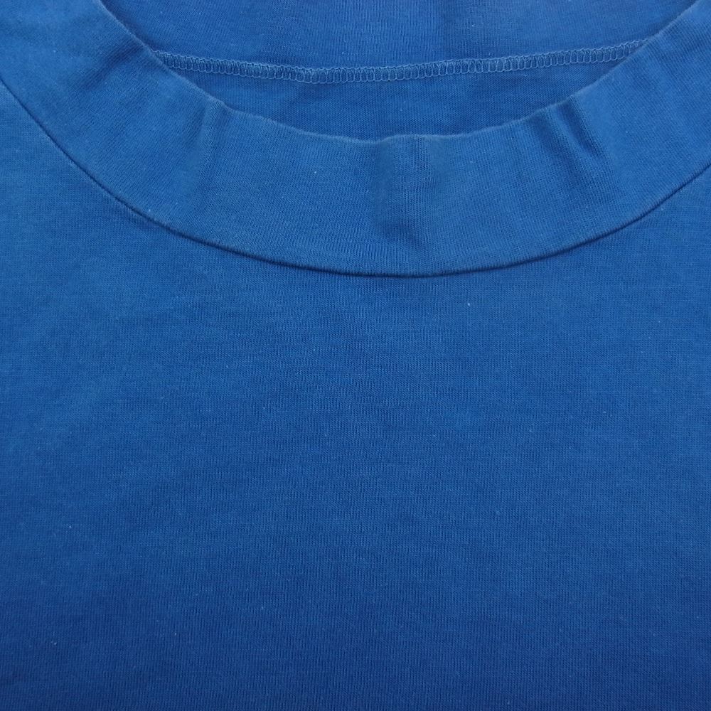 PORTER CLASSIC ポータークラシック Ｔシャツ HIGH NECK T-SHIRT オーバーサイズ ハイネック Tシャツ インディゴ  ブルー系 3