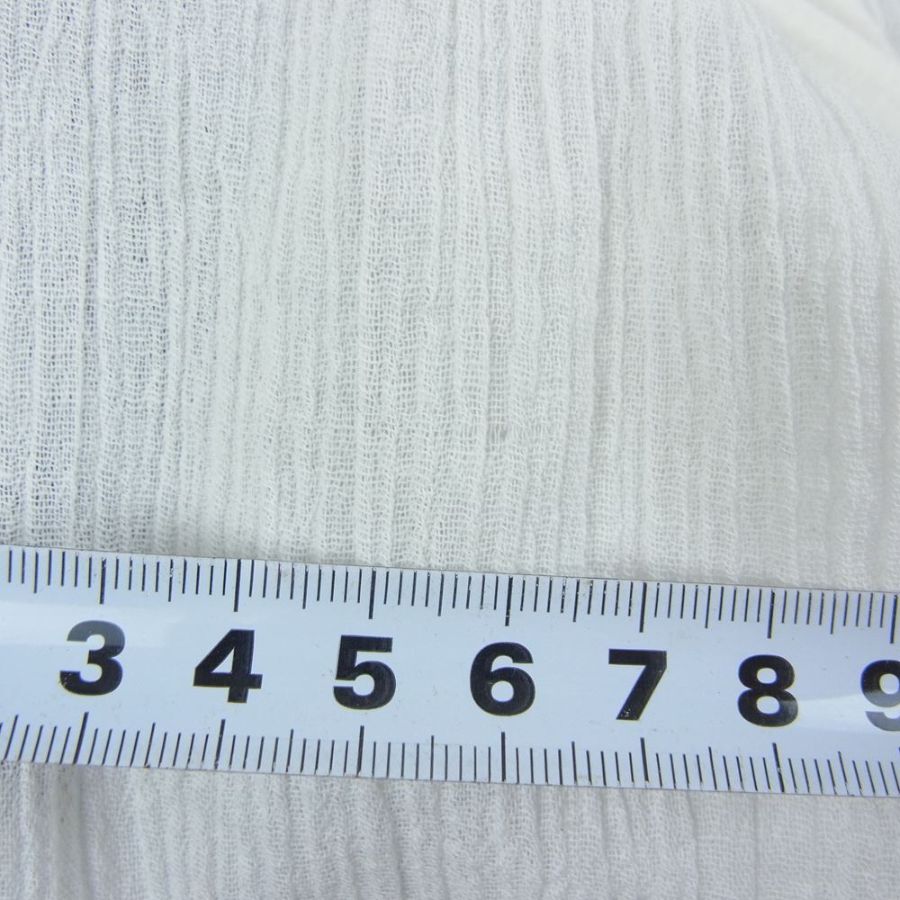 GRACE CONTINENTAL グレースコンチネンタル カットソー 刺繍 ギャザートップ ホワイト系 3636着丈