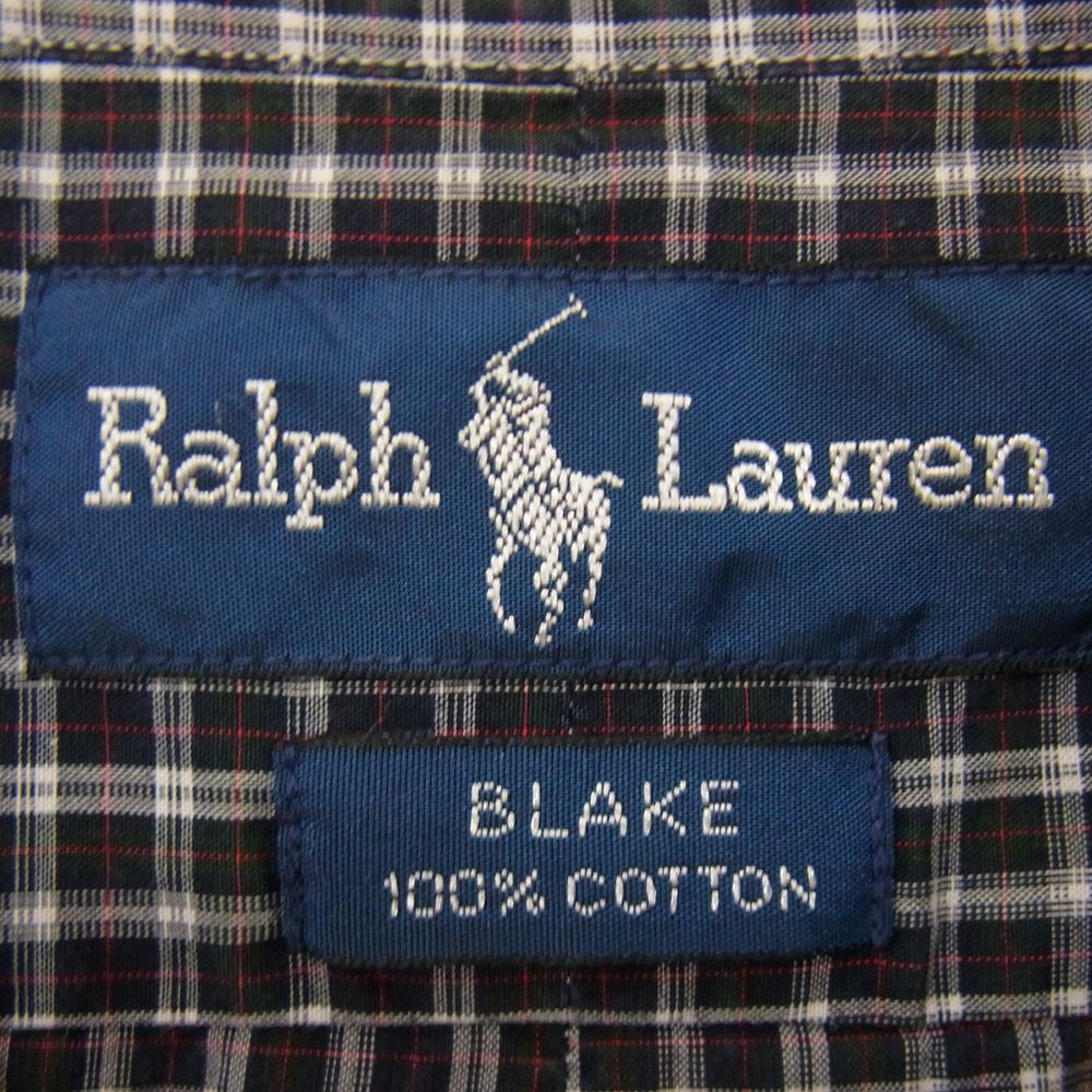 RALPH LAUREN ラルフローレン 長袖シャツ 90s BLAKE BD ブレイク ロゴ