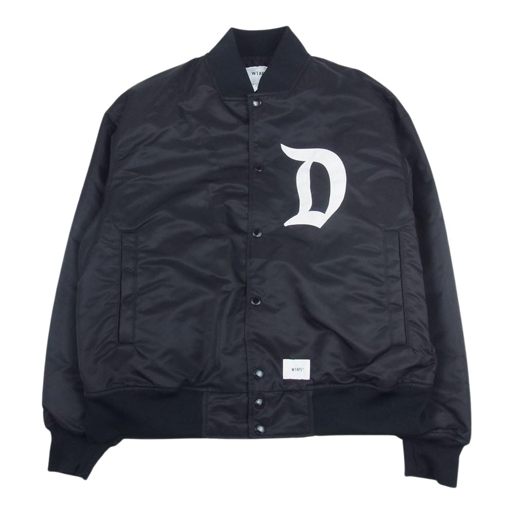 WTAPS TEAM JACKET NYLON TWILL ダブルタップス チームジャケット ...