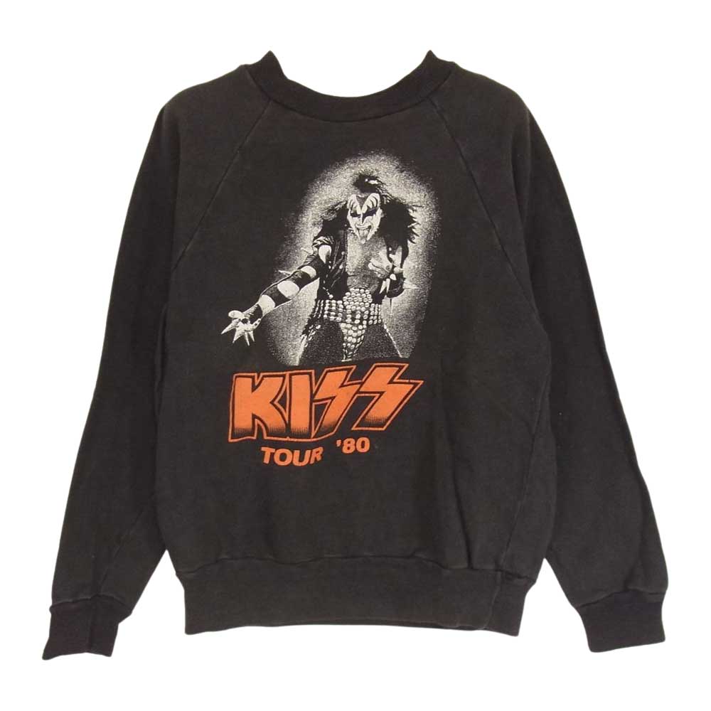 KISS SWEAT SHIRT/キス スウェット(ヴィンテージライク/ロックプリント)-