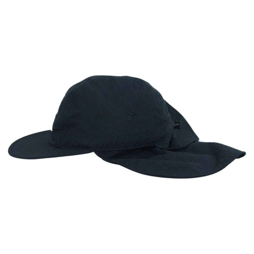 WTAPS ダブルタップス 帽子 22SS 221HCDT-HT12 FACEHUGGER CAP NYLON TAFFETA フェイスガード  キャップ 帽子 ブラック系 03