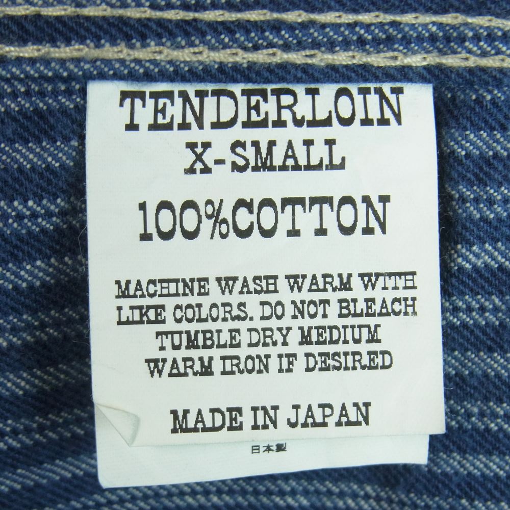 TENDERLOIN テンダーロイン ジャケット T-COVERALL ヒッコリー