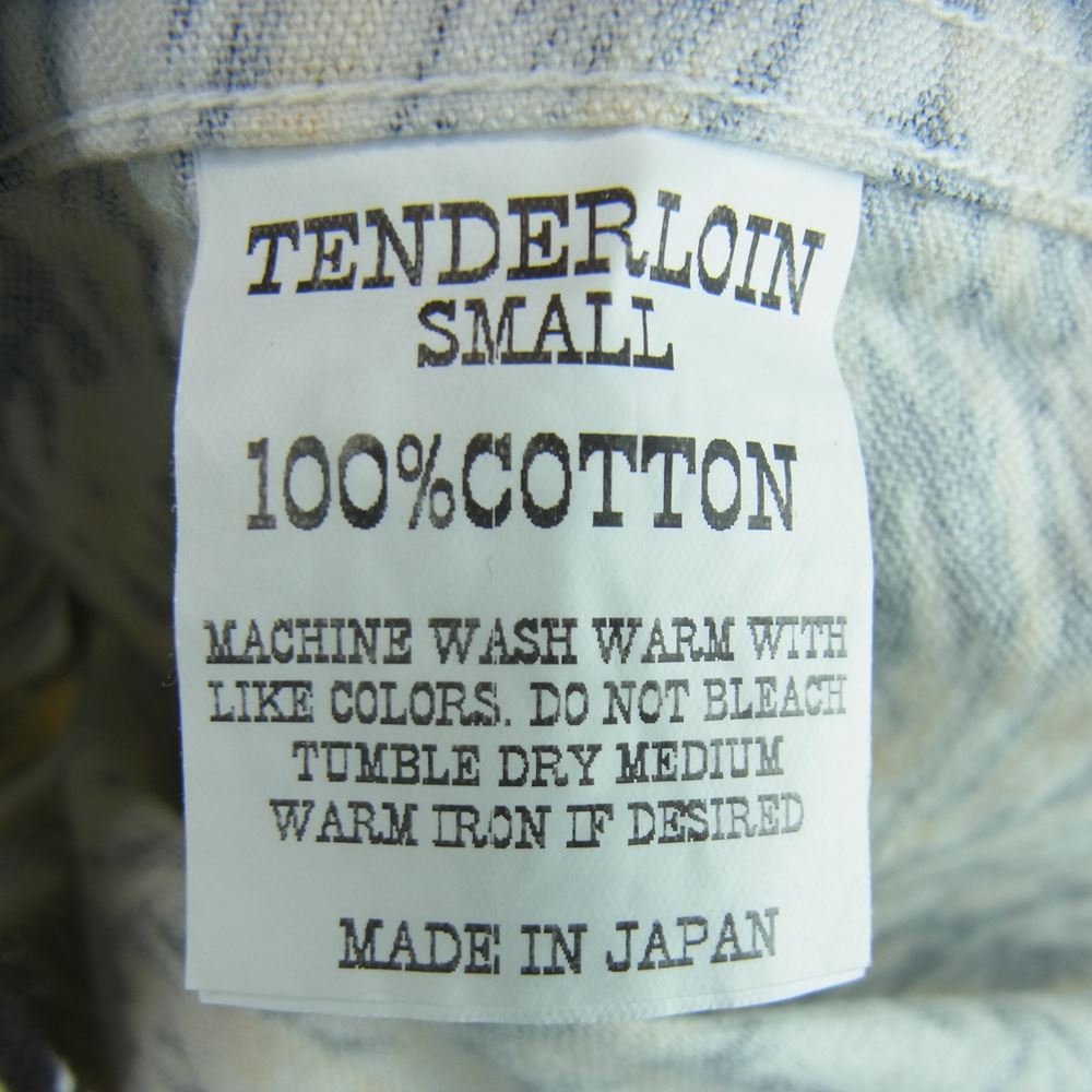 TENDERLOIN テンダーロイン 長袖シャツ T-PRINT FLANNEL SHT WOLF