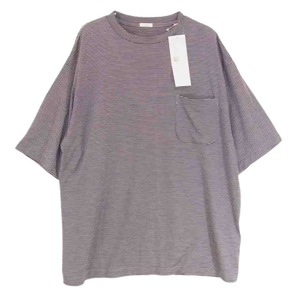 COMOLI コモリ カットソー 21SS T01-05006 ウール天竺 クルーネック