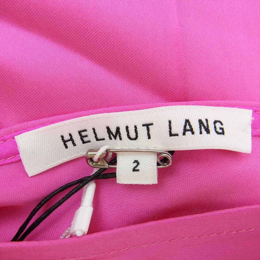 HELMUT LANG ヘルムートラング ワンピース TWISTED FRONT SATIN DRESS ...