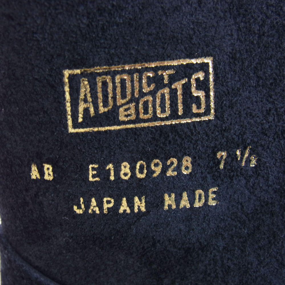 ADDICT CLOTHES アディクトクローズ ブーツ Addict Boots STEERSUEDE