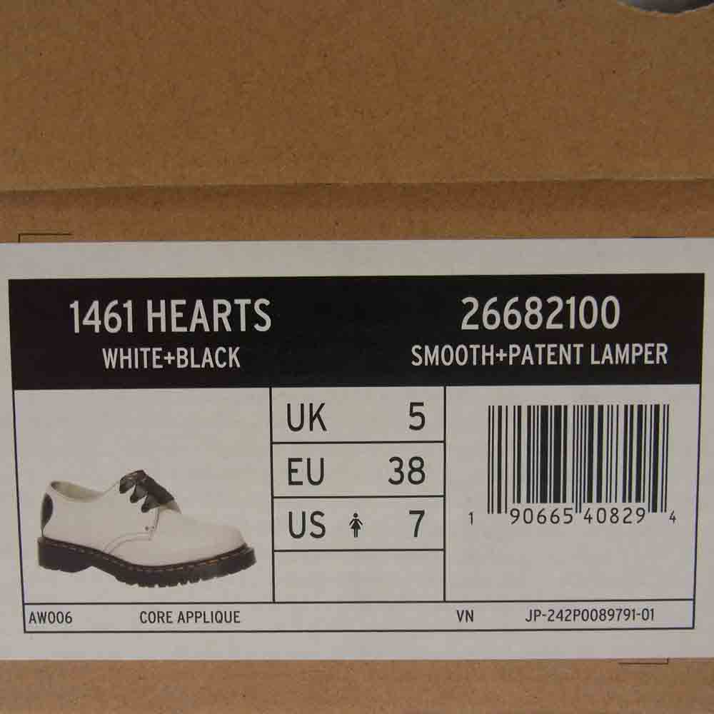 ブルームバーグ Dr.Martens ドクターマーチン 1461 HEARTS WHITE