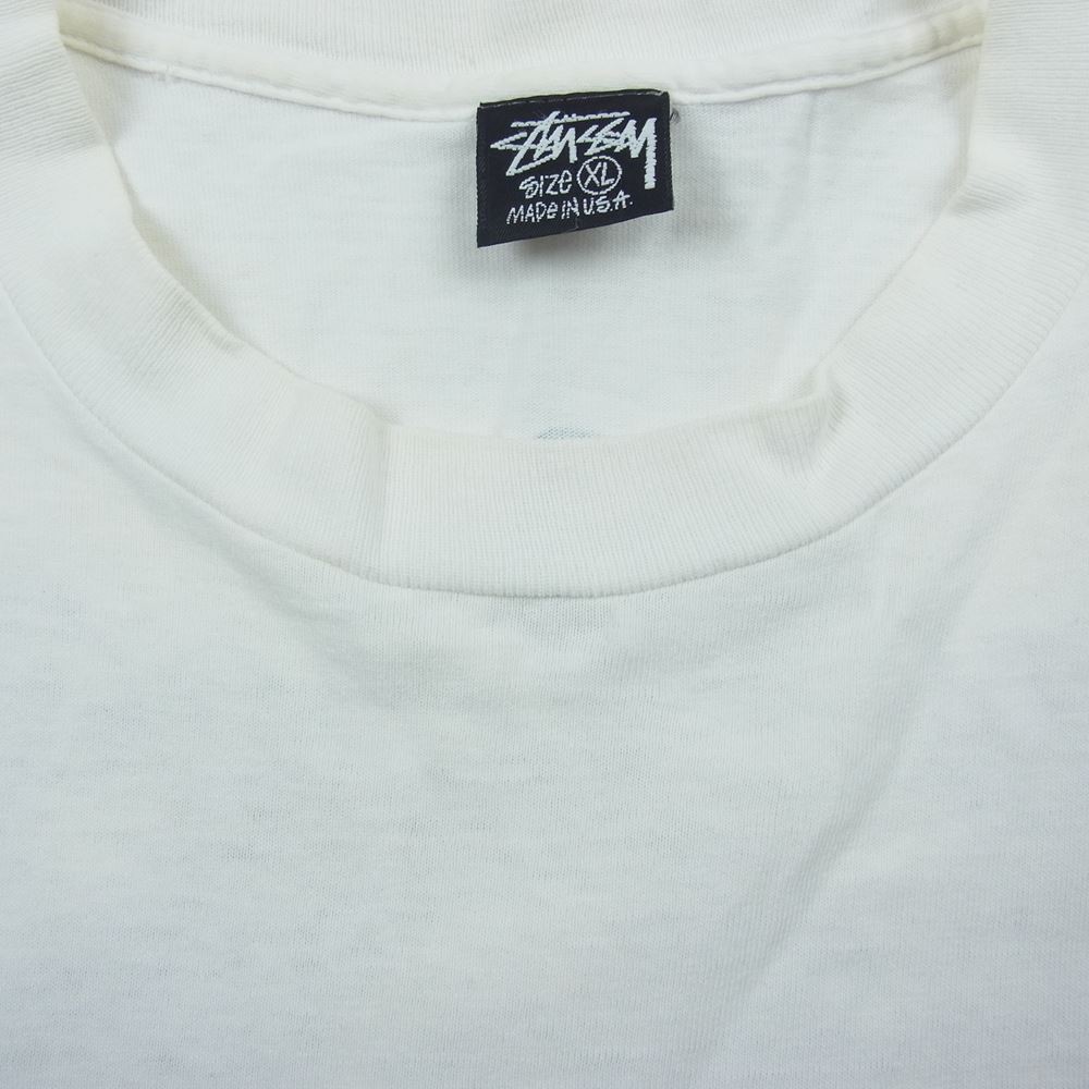 STUSSY ステューシー Ｔシャツ ヴィンテージ 80s タグ バックプリント