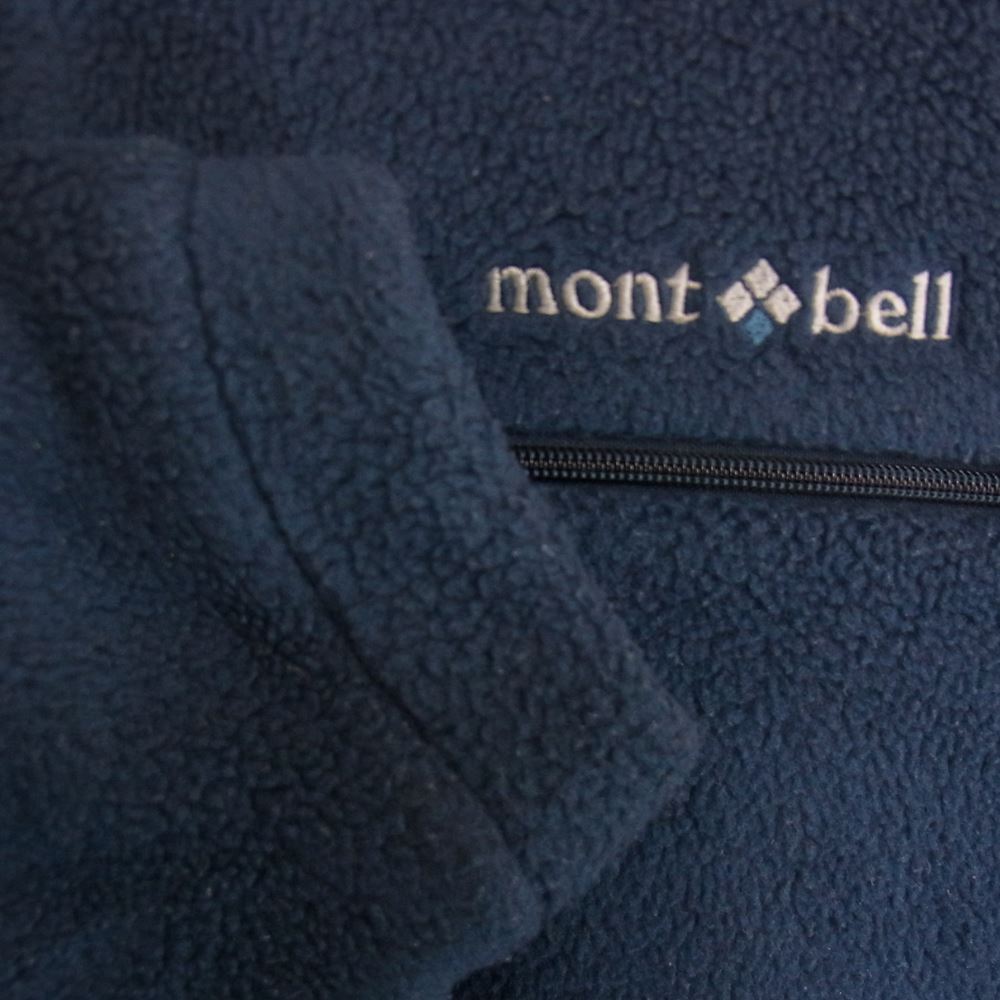 mont-bell モンベル ジャケット ポーラテック クリマプラス フリース ハーフジップ プルオーバー ジャケット ネイビー系 M mont- bell USED/古着（その他アウター）｜mont-bellのUSED/古着通販サイト SMASELL（スマセル）