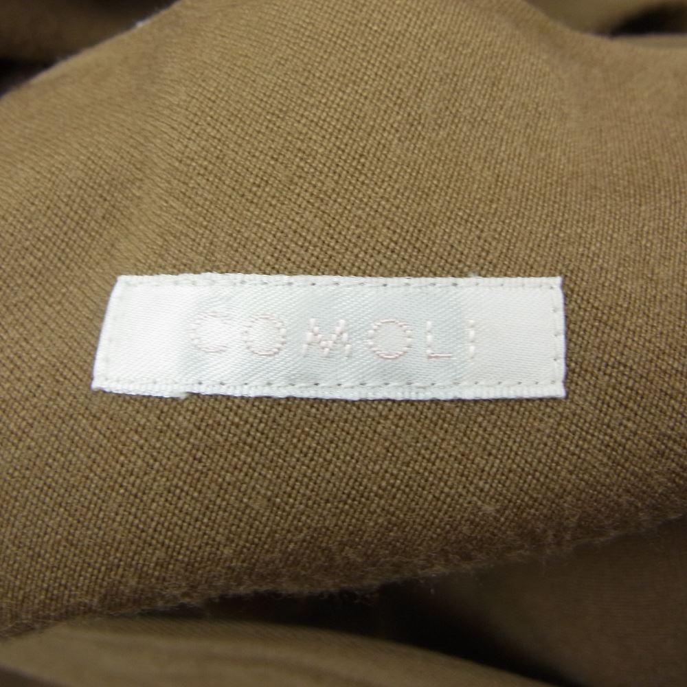 COMOLI コモリ コート 17AW L03-04004 ウール 中綿 タイロッケン コート ベージュ系 1