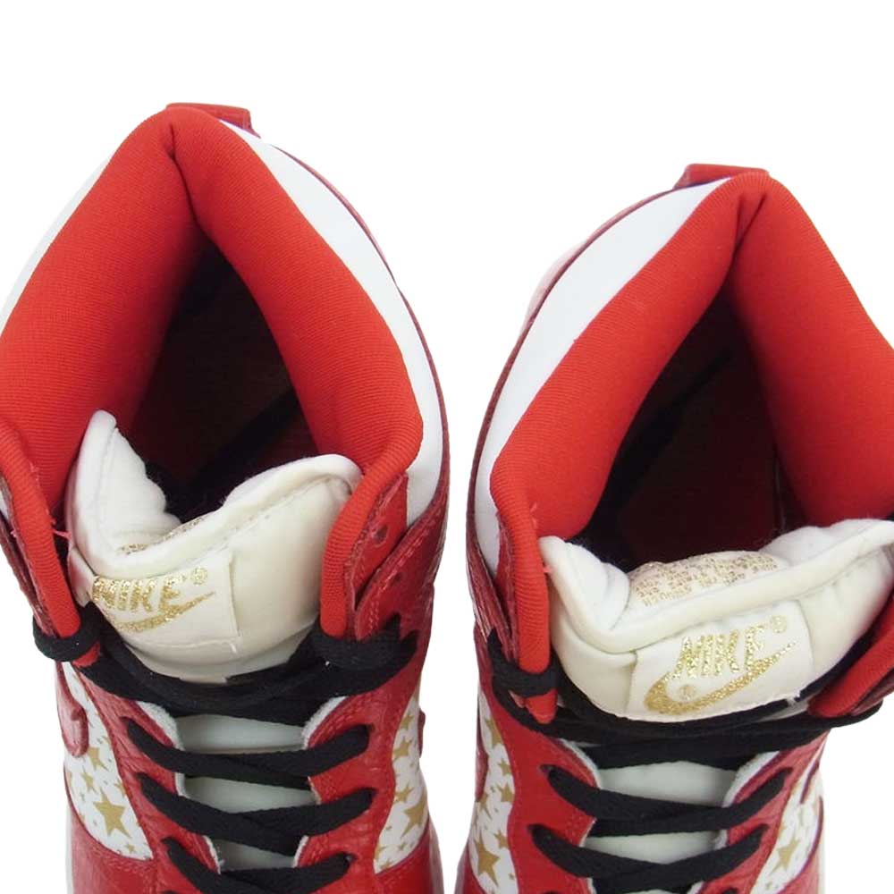 Supreme X Dunk High Pro SB 'Red' - Nike - 307385 161 - white