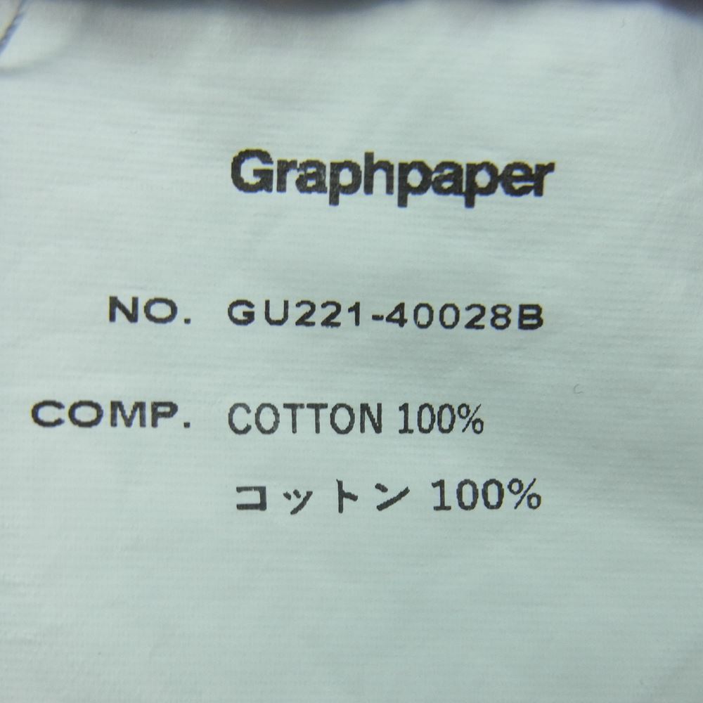 GRAPHPAPER グラフペーパー デニムパンツ 22SS GU221-40028B Selvage