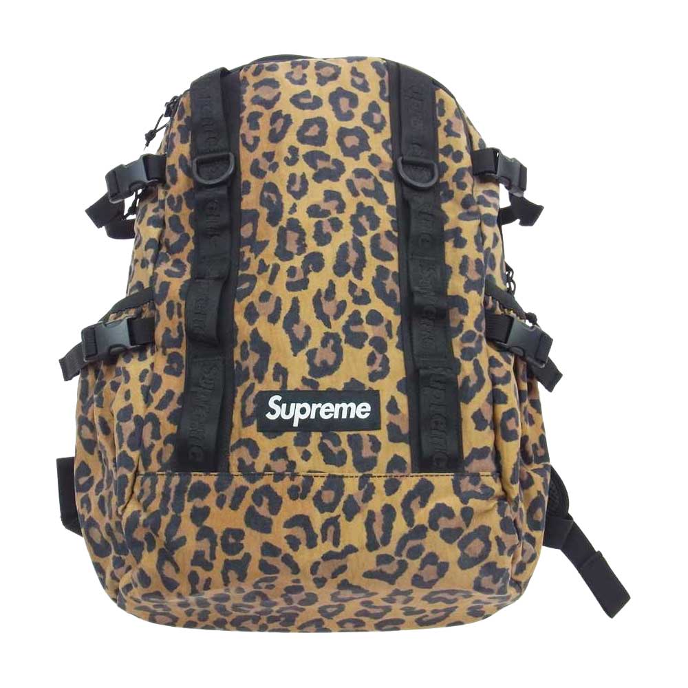 Supreme シュプリーム バックパック 20AW Leopard Backpack Bag ...