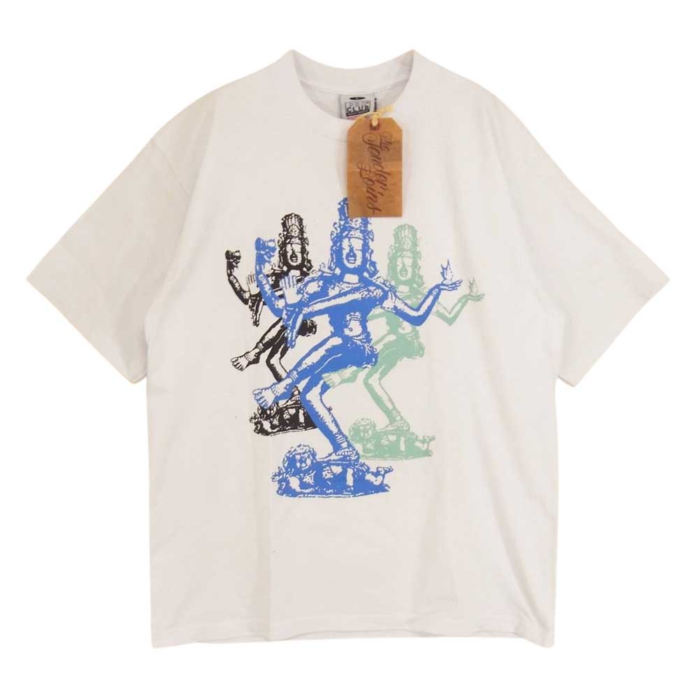 TENDERLOIN テンダーロイン Ｔシャツ TEE SV シヴァ神 プリント コットン Tシャツ ホワイト系 L