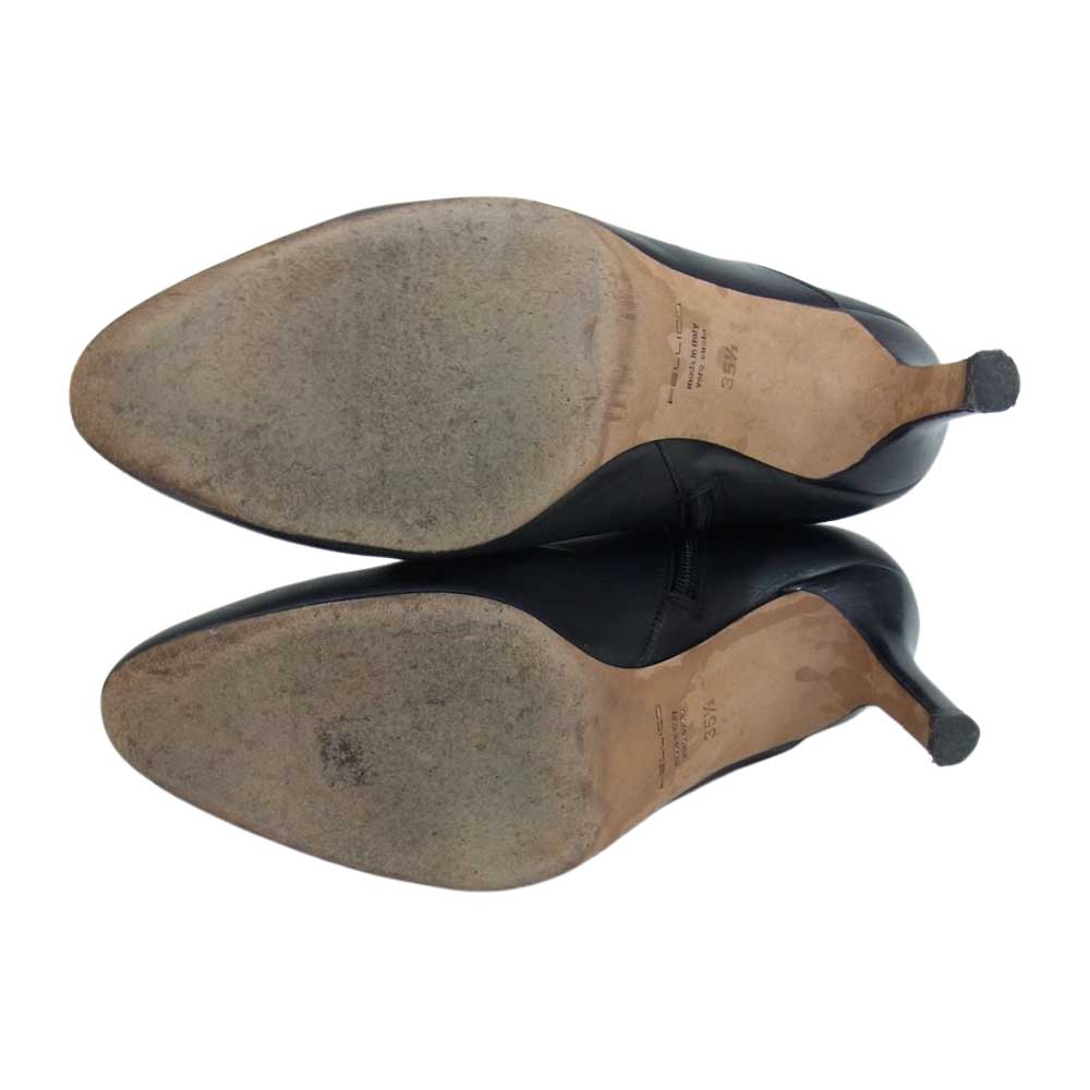 ペリーコ PELLICO ブーツ サイドジップ ヒール ブーツ ブラック系 35 1/2 PELLICO  USED/古着（ブーツ）｜PELLICOのUSED/古着通販サイト SMASELL（スマセル）