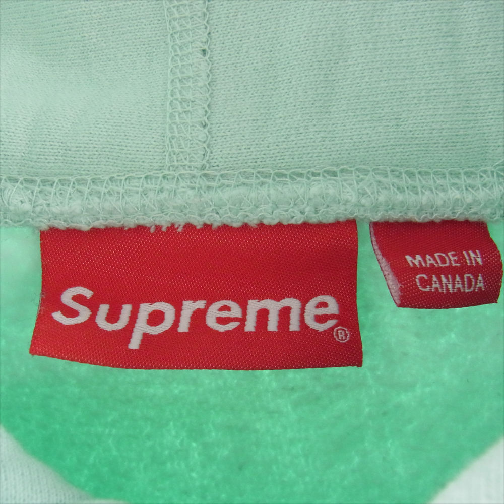 Supreme シュプリーム パーカー 17AW Box Logo Hooded Sweatshirt Ice Blue ボックスロゴ スウェット  パーカー ライトブルー系 XL【美品】