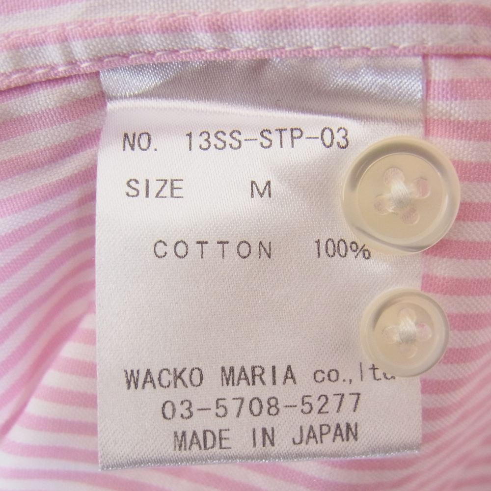 WACKO MARIA ワコマリア 長袖シャツ 13SS 13SS-STP-03 FUCK THIS LIFE