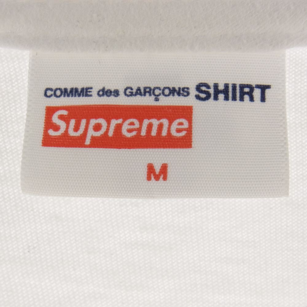 Supreme シュプリーム Ｔシャツ 17SS × COMME des GARCONS SHIRT