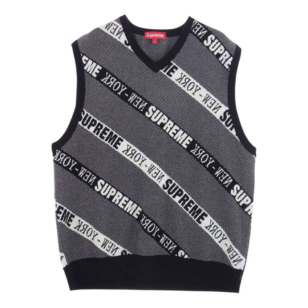 公式ウェブサイト supreme sweater vest ベスト ニットベスト