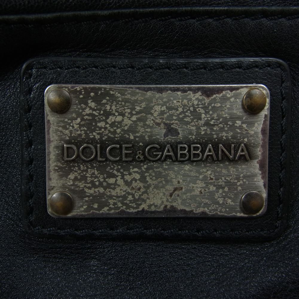 DOLCE&GABBANA ウエストバッグ レザー ボディバッグ ウエストポーチ-