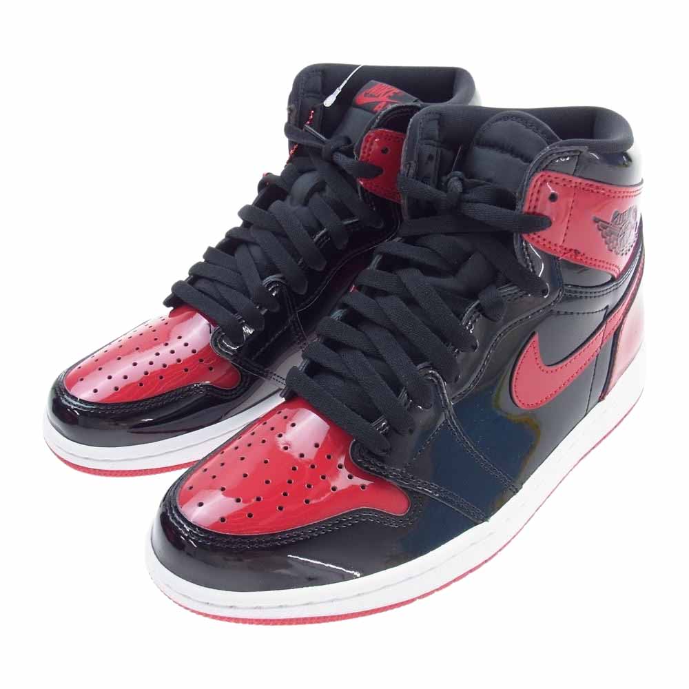 NIKE ナイキ スニーカー 555088-063 AIR JORDAN 1 Patent Bred