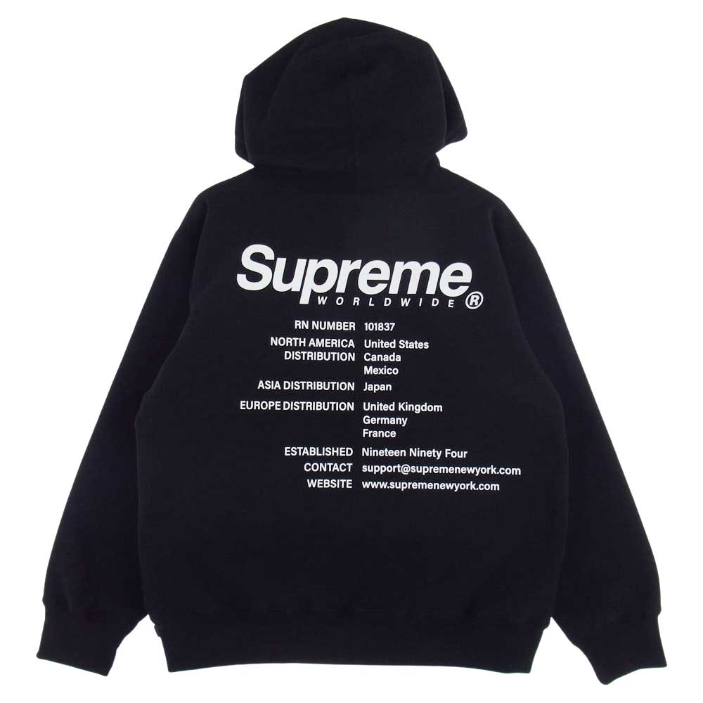 Supreme シュプリーム パーカー 23SS Worldwide Hooded Sweatshirt