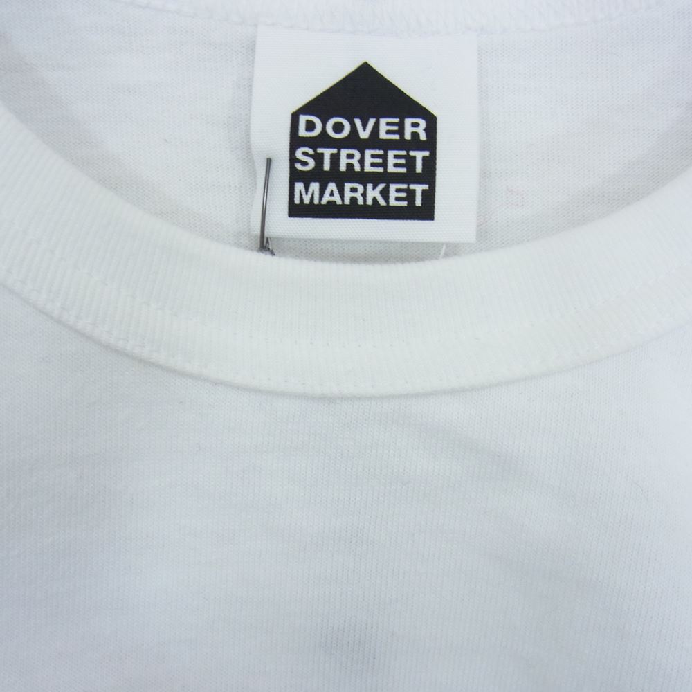 Sacai サカイ 長袖Ｔシャツ 22-02881M Dover Street Market Ginza DSMG ドーバーストリートマーケット銀座  10周年限定 MA-1 スリーブ ドッキング 長袖 Tシャツ ホワイト系 2【新古品】【未使用】