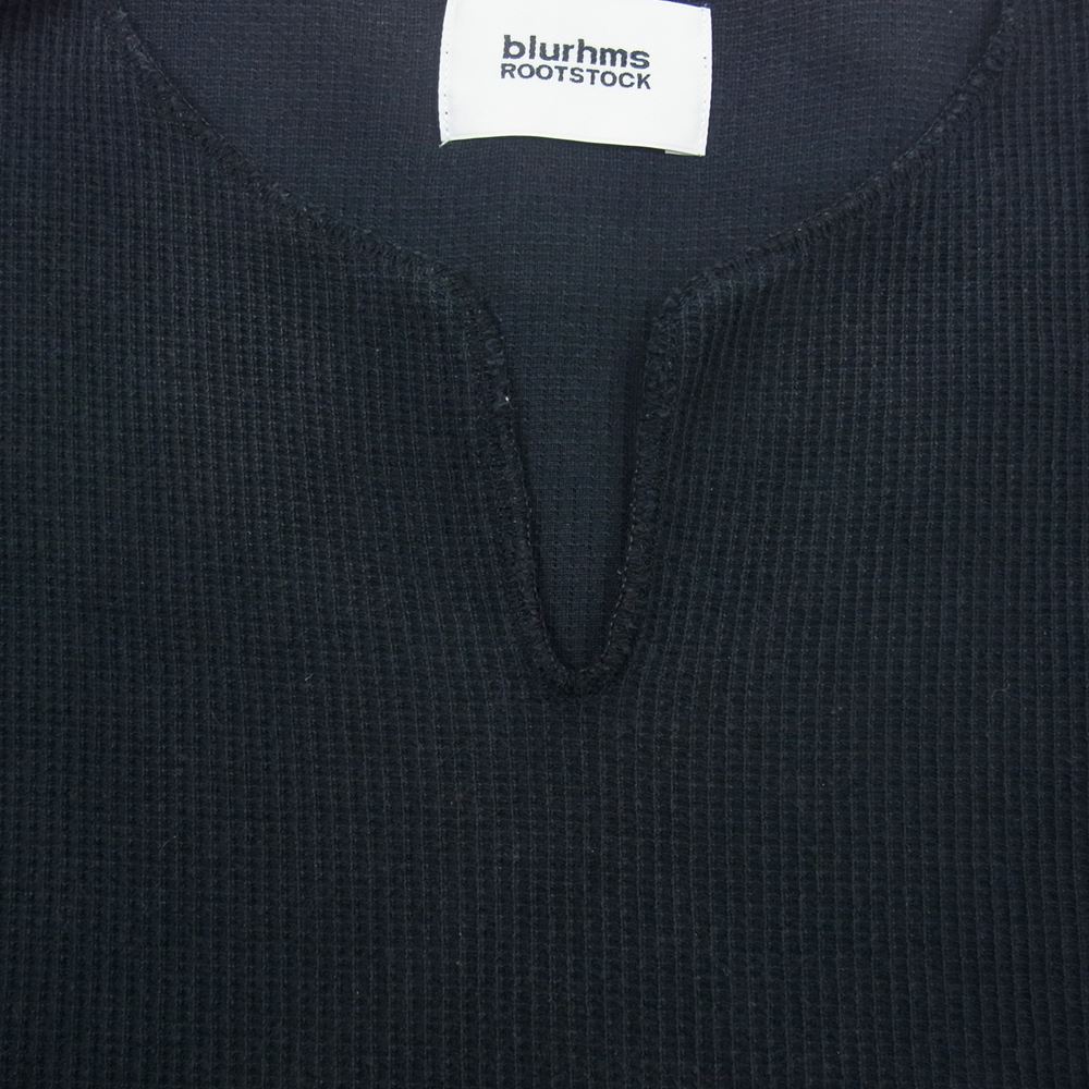 ブラームス blurhms カットソー Rough&Smooth Thermal Overneck S/S