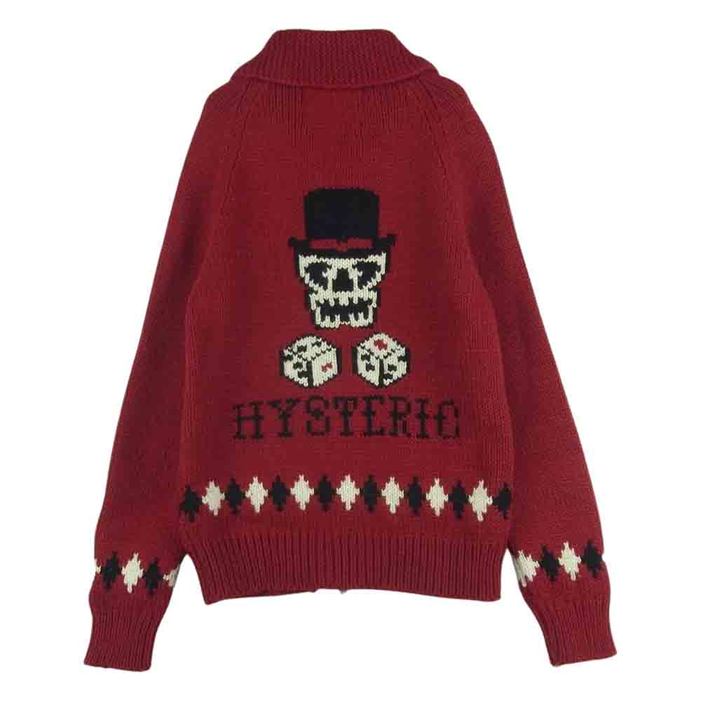 ヒステリックグラマーhystericglamor skull knit - ニット