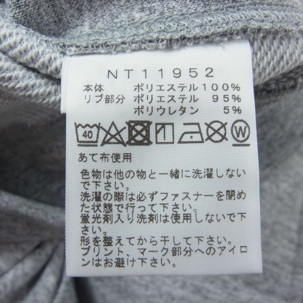 THE NORTH FACE ノースフェイス パーカー NT11952 SQUARE LOGO FULLZIP