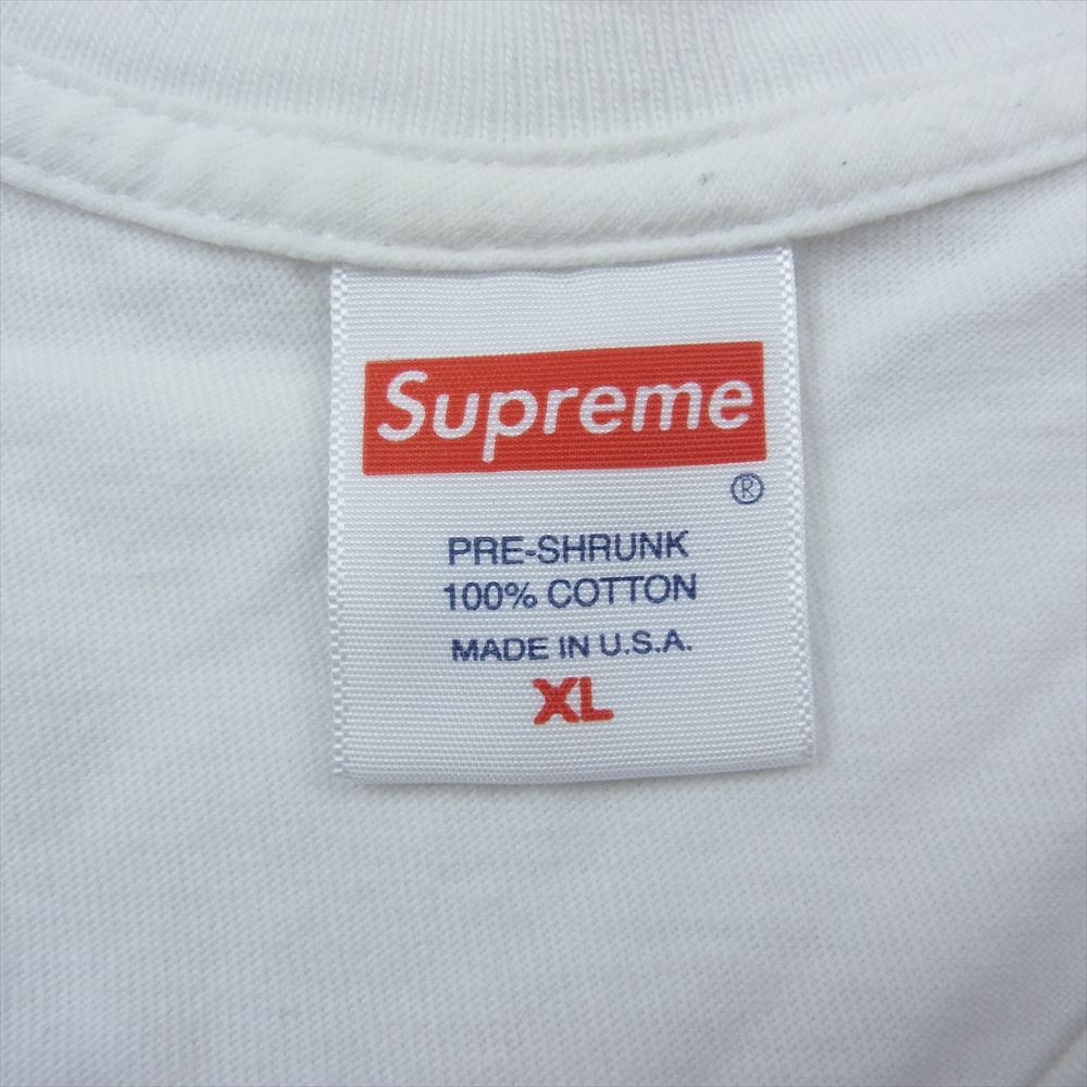 Supreme シュプリーム Ｔシャツ 19SS Buju Banton Tee ブジュバントン フォトプリント 半袖Tシャツ ホワイト系 XL