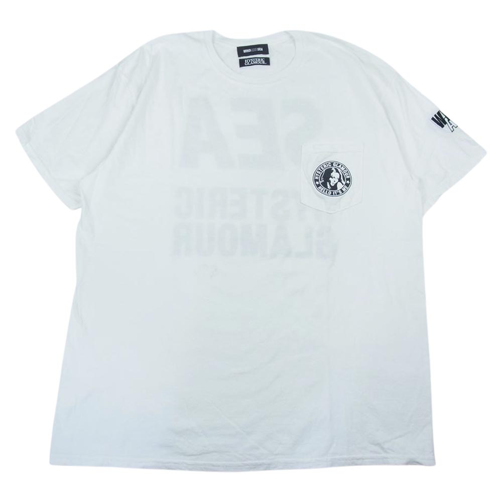 HYSTERIC GLAMOUR ヒステリックグラマー Ｔシャツ WDS HYS-05 wind and