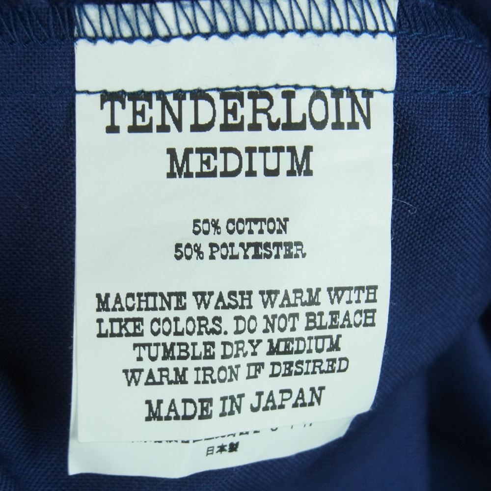 TENDERLOIN テンダーロイン 長袖シャツ 17AW T-WORK SHT U バックロゴ