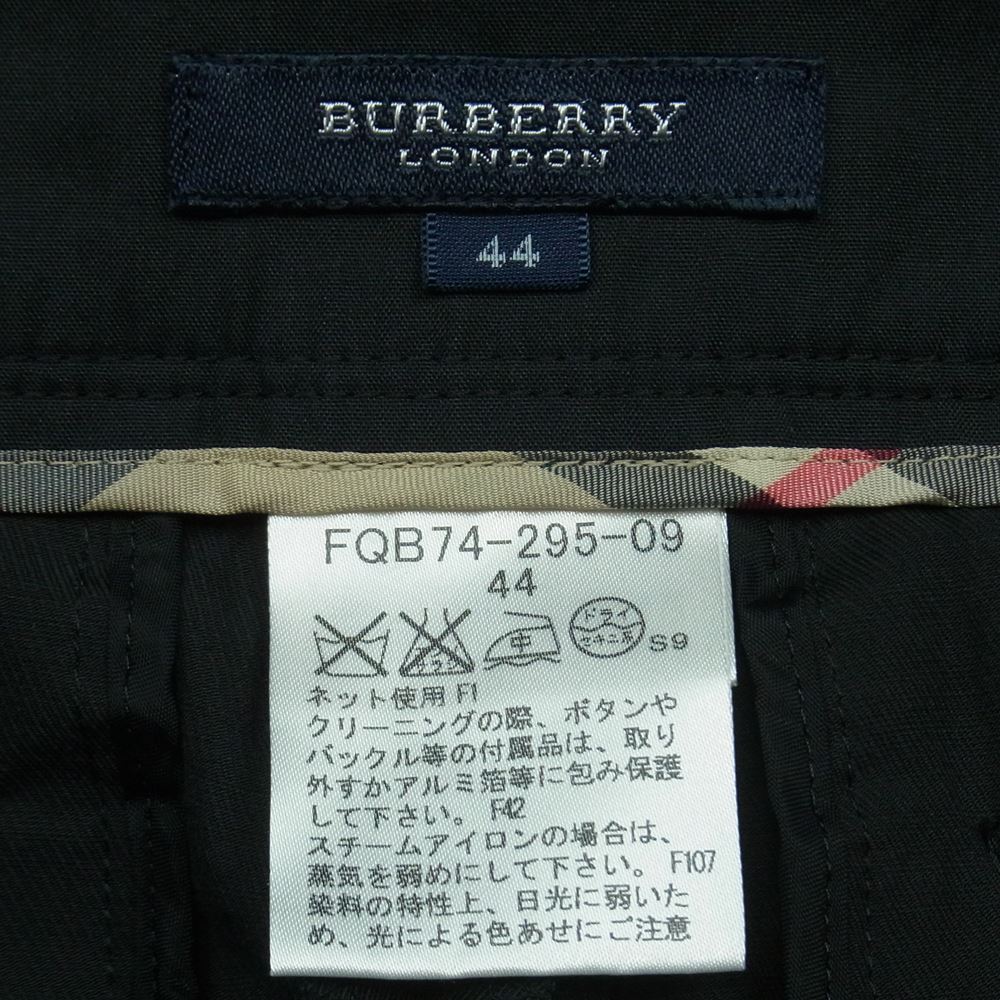 BURBERRY LONDON バーバリー ロンドン パンツ FQB74-295-09 クロップド