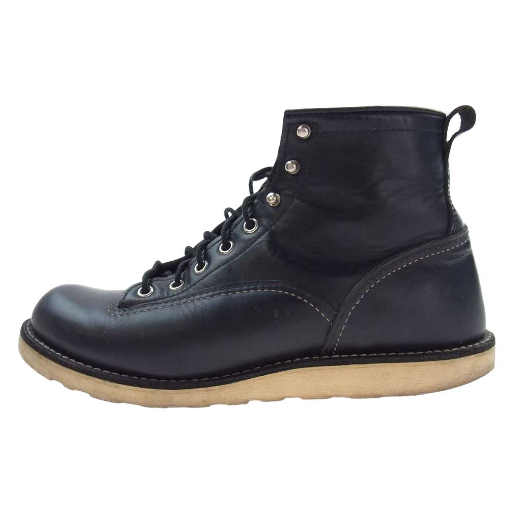 RED WING レッドウィング ブーツ 2913 羽タグ LINEMAN BOOTS Black