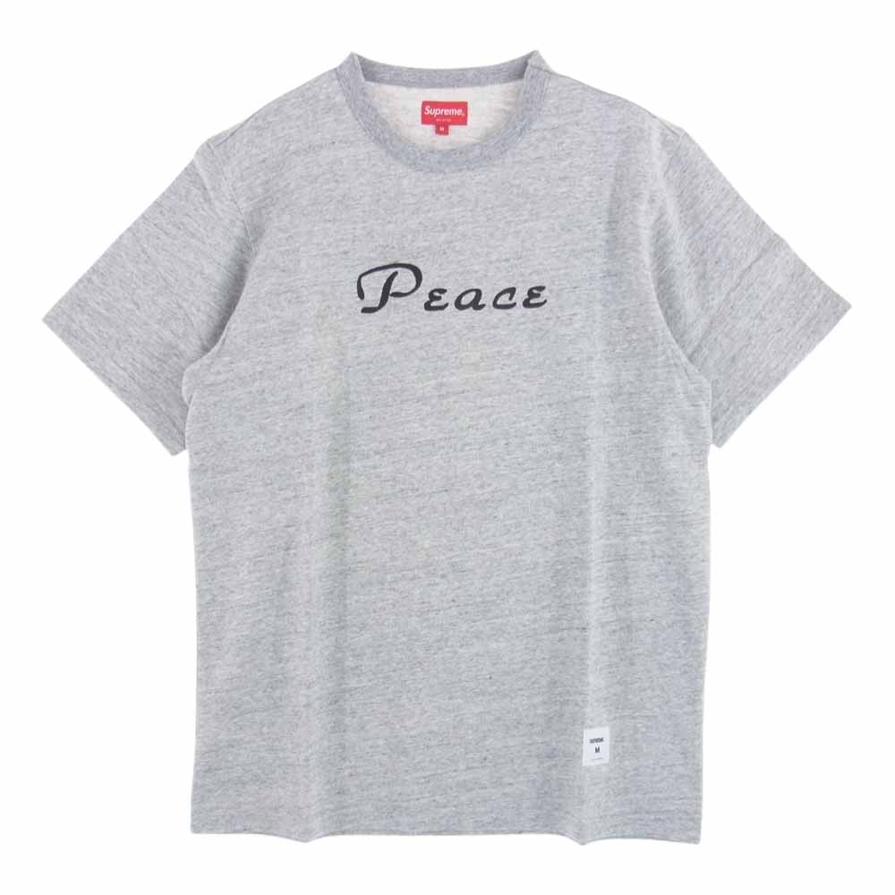 Supreme Tシャツ 半袖 プリント グレー - Tシャツ/カットソー(半袖/袖なし)