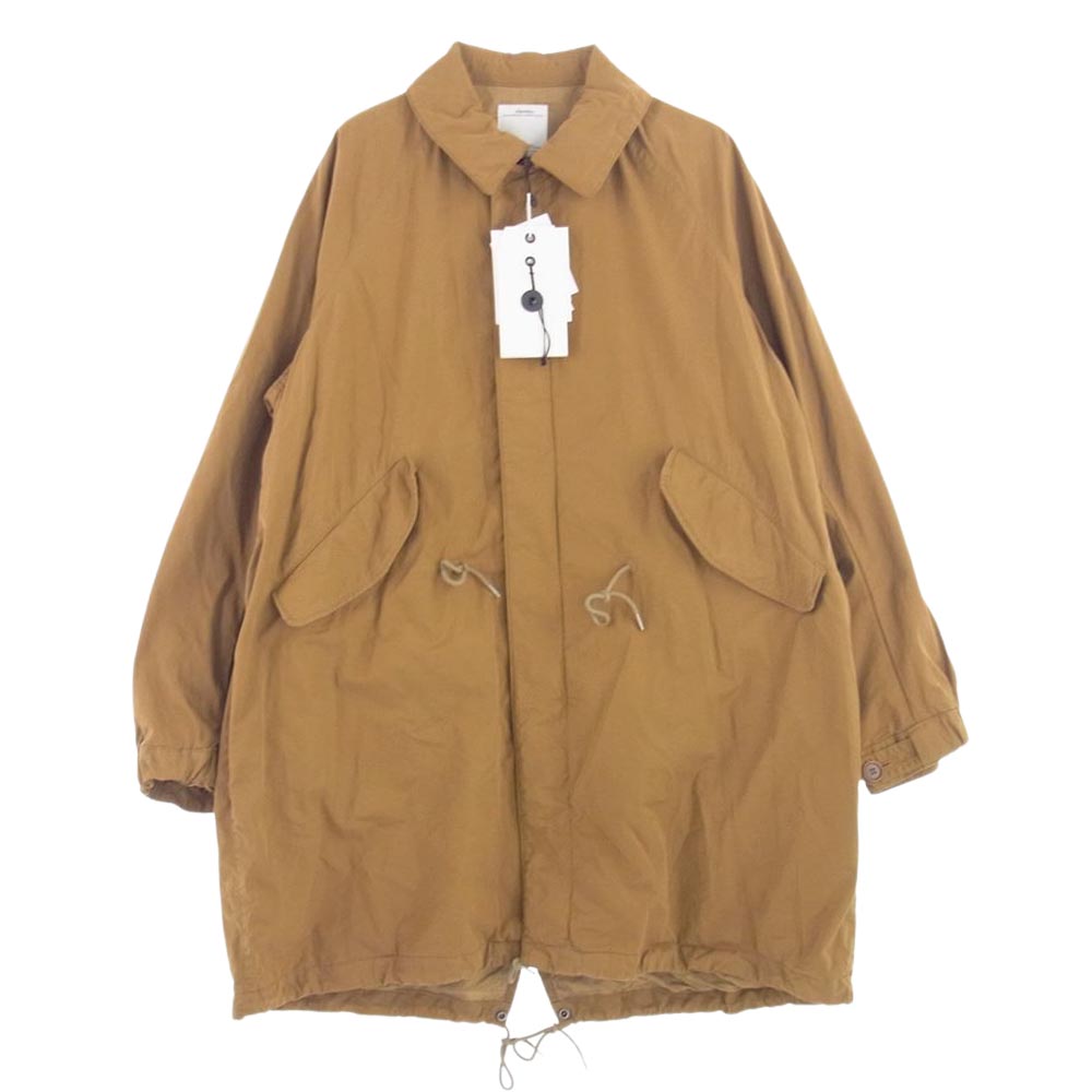 VISVIM ビズビム コート 22SS 0122105013019 LEVINSON FISHTAIL 泥染め