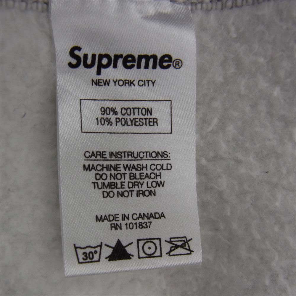 シュプリーム Supreme パーカー
 Box Logo Hooded Sweatshirt 17AW Small グレー