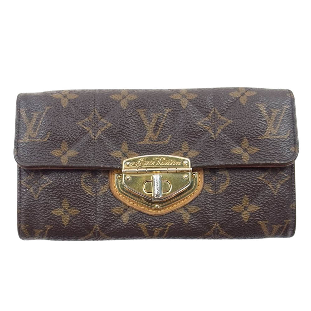 LOUIS VUITTON ルイヴィトン モノグラム エトワール ポルトフォイユ サラ 長財布 M66556 ブラウン レディース by-